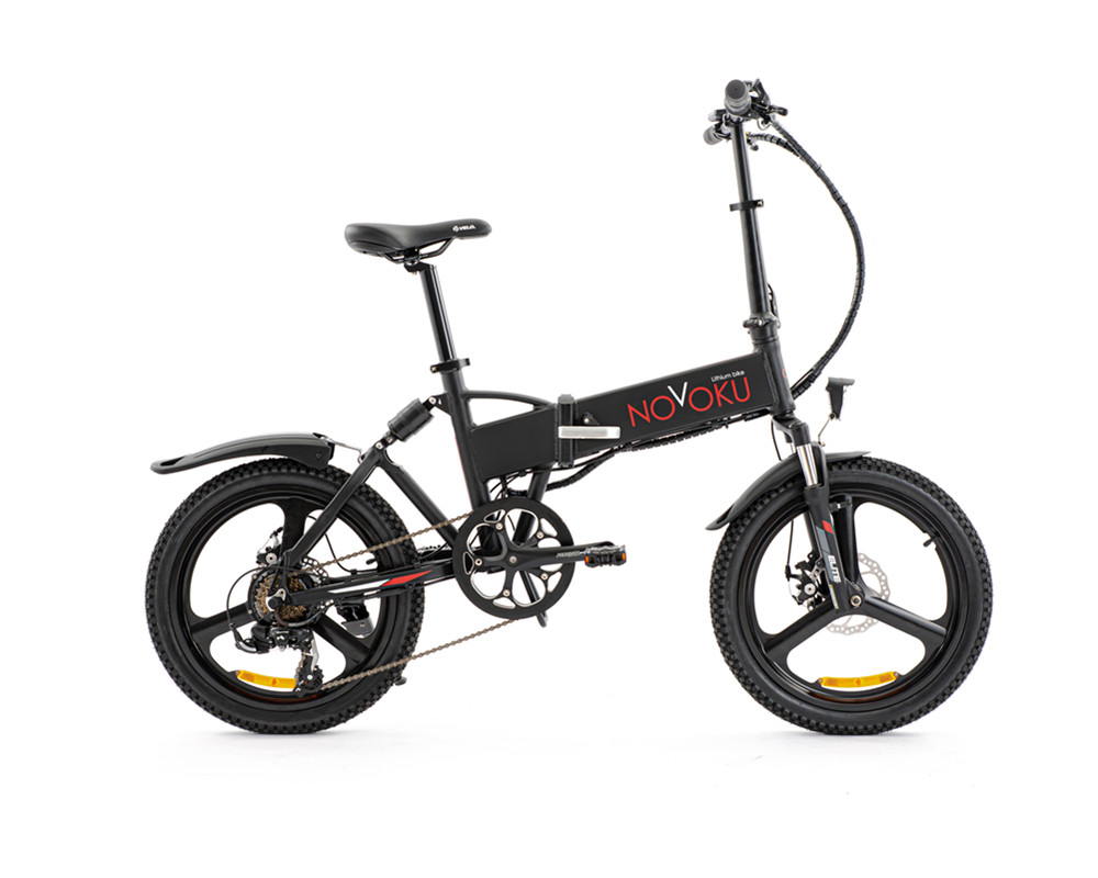 Vollgefedertes, faltbares E-Bike im Angebot
   
