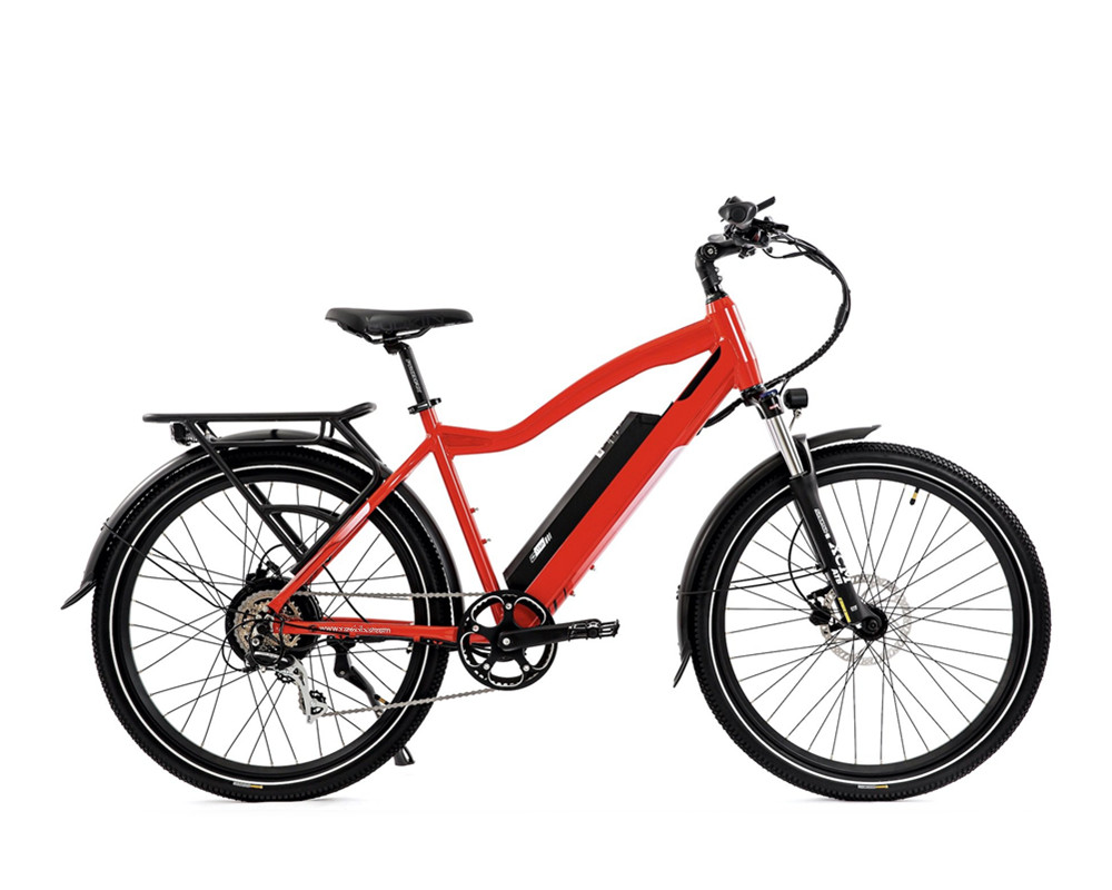 Lee5020 E-Citybike mit Federgabel
   