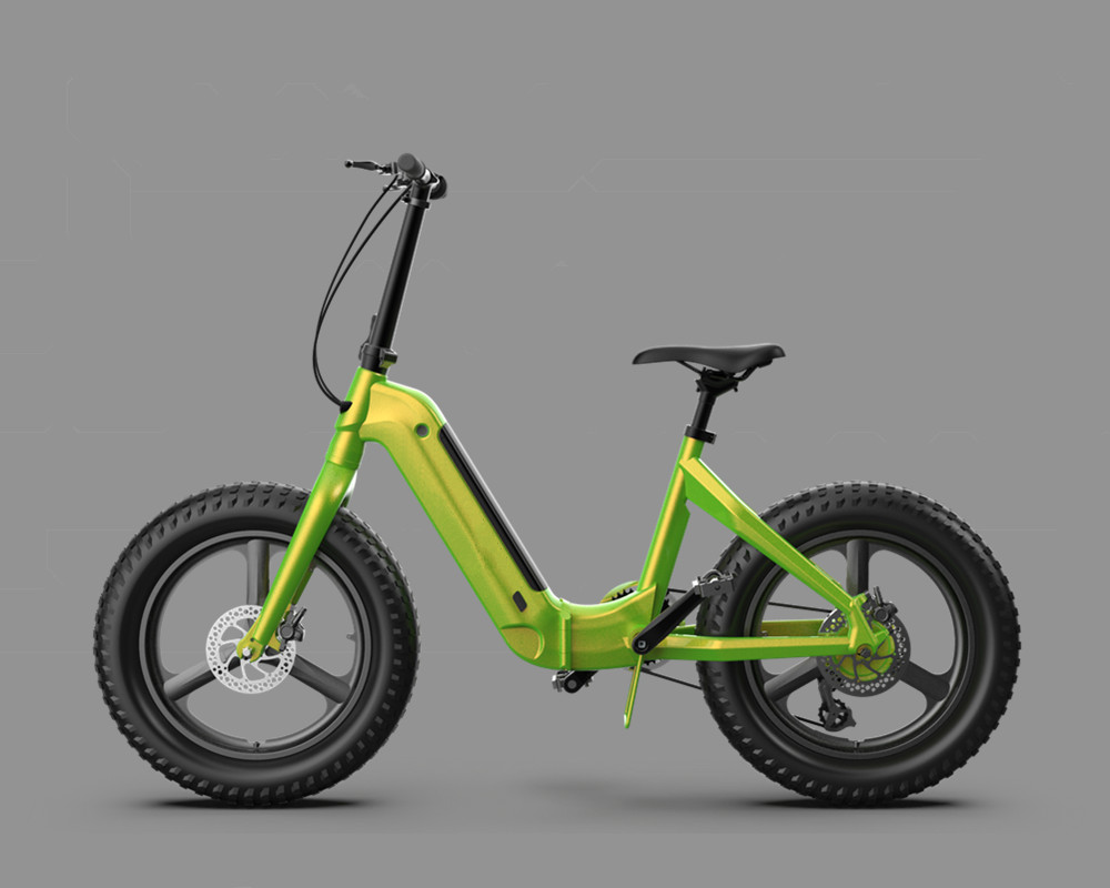 Faltbares Fatbike-Elektrofahrrad lee910
   