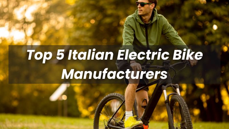 Die Top 5 der italienischen E-Bike-Hersteller 2025
   