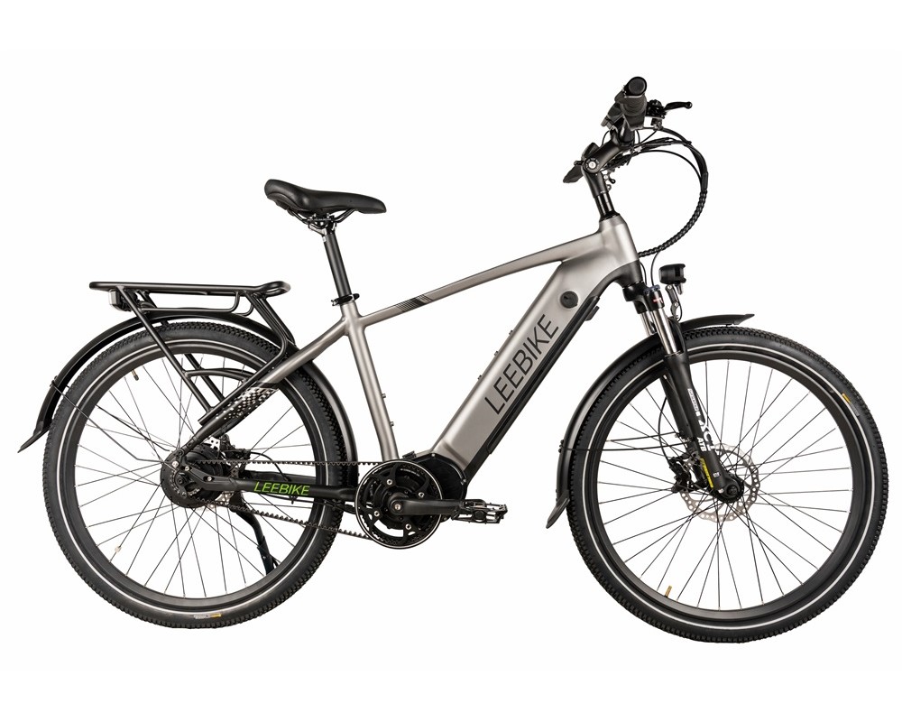 Lee501 Elektro-Mountainbike mit Mittelmotor, Carbon-Riemenantrieb
   
