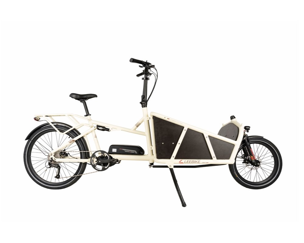 Bafang Mittelmotor-Elektro-Lastenrad Lee640 mit Doppelfederung
   