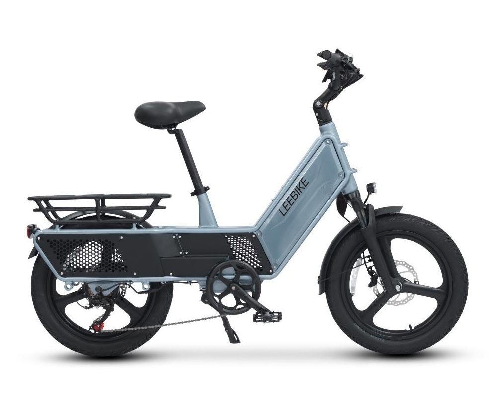 Kompaktes Elektro-Lastenrad mit Aluminiumrahmen
   