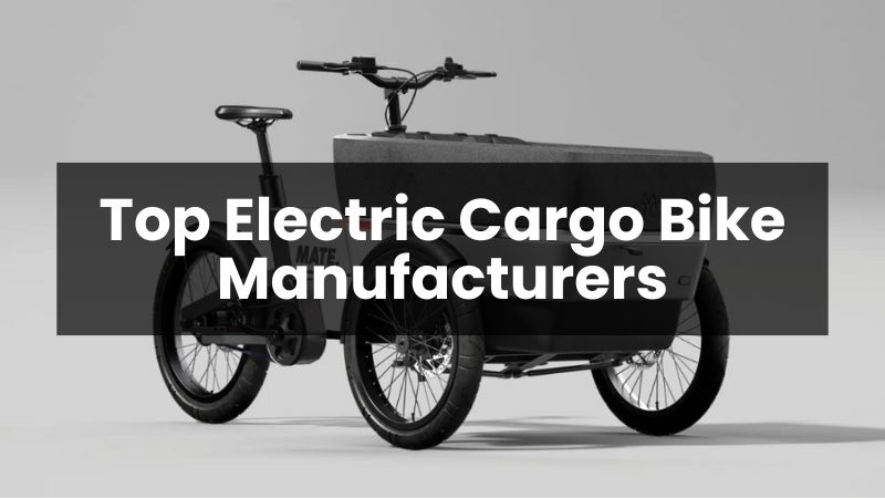 Die 10 größten Hersteller von elektrischen Lastenrädern weltweit im Jahr 2025
   