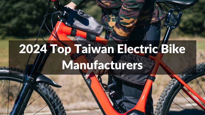 Die führenden taiwanesischen Hersteller von Elektrofahrrädern im Jahr 2024
   