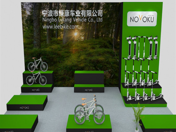 Internationale Fahrradmesse in Shanghai, China 
   